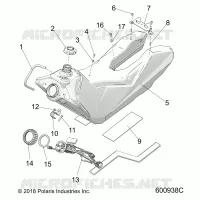 SYSTÃˆME D'ALIMENTATION, FUEL TANK ASM.