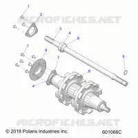 DRIVE TRAIN, JACKSHAFT AND ARBRE DE TRANSMISSION