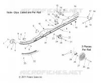 SUSPENSION, FIXATION RAIL