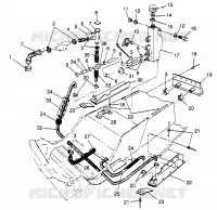 SYSTÈME DE REFROIDISSEMENT 600 XC 0971776 and EUROPEAN 600 XC E971776 (4937933793B003)