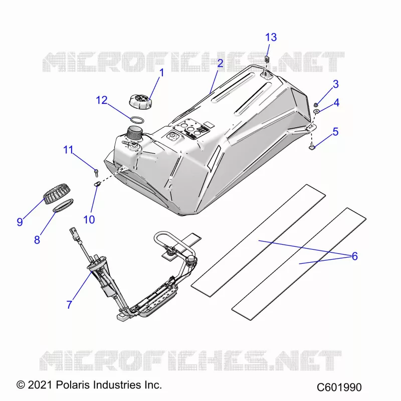 SYSTÃˆME D'ALIMENTATION, FUEL TANK AND PUMP