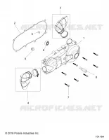 DRIVE TRAIN, COUVERCLE D'EMBRAYAGE AND DUCTING