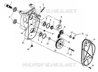 CARTER DE CHAINEE XLT 0970756, XLT SKS 0970556, AND XLT RMK 0970956 (4937693769B009)