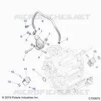 SYSTÃˆME DE TRANSMISSION, MAIN GEARCASE MOUNTING