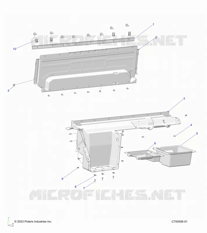 CARROSSERIE ARRIERE CLOSEOFF