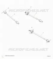SYSTÃˆME DE TRANSMISSION, FRONT, MID, REAR PROP SHAFT