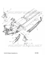 CHASSIS, PROTECTION D'EMBRAYAGE, FOOTRESTS, AND RUNNINGBOARDS