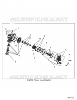 SYSTÈME DE TRANSMISSION, FRONT GEARCASE INTERNALS