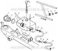 RESERVOIR D'HUILE XPLORER 400L W97CC38C (4939753975A014)
