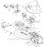 CAPOT WIDETRAK LX 0972065 and  EUROPEAN WIDETRAK LX E972065 (4938223822A009)