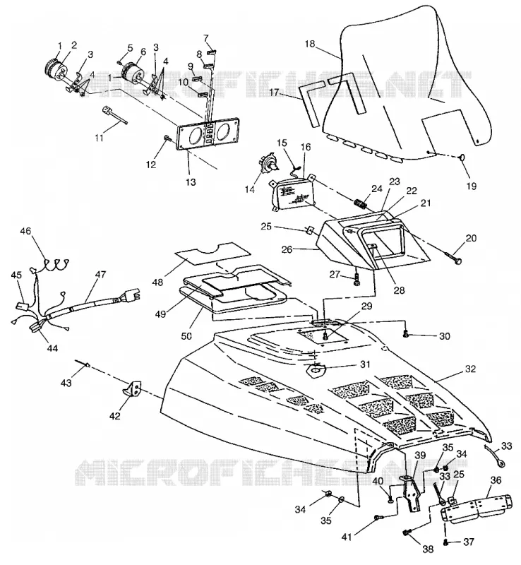 CAPOT WIDETRAK LX 0972065 and  EUROPEAN WIDETRAK LX E972065 (4938223822A009)