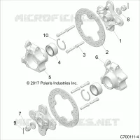 SUSPENSION, PORTE BAGAGES ARRIERE AND HUB