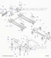 SIEGE MOUNTING, FRONT