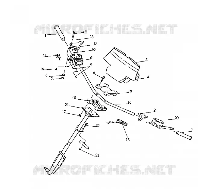 DIRECTION ET GUIDON 500 XLT (4921662166016A)