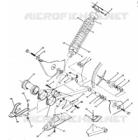BRAS OSCILLANT WELDMENT 350 2X4 / W927539 (4922882288020A)