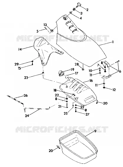 COFFRE AVANT SL 650/B924058 (4922922292004A)