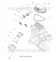 MOTEUR, SUPPORT CORPS DE PAPILLON
