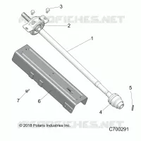 DRIVE TRAIN, ARBRE DE TRANSMISSION AVANT