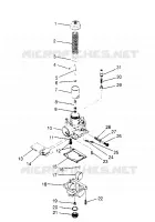 CARBURATEUR SCRAMBLER W957840 (4927252725D003)