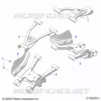 SUSPENSION ARRIERE CONTROL ARMS