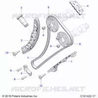 CHAINE DE DISTRIBUTION AND SPROCKET