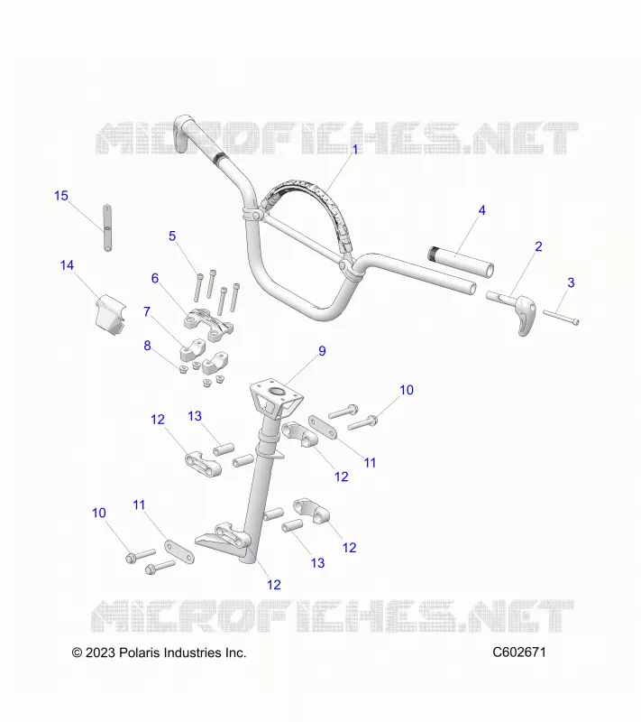 STEERING, FIXATION GUIDON
