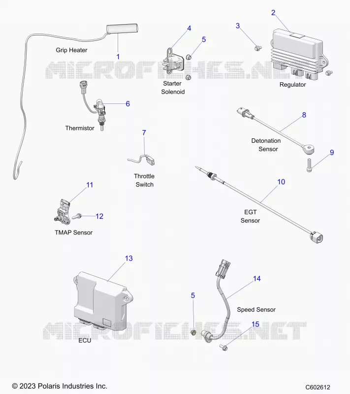 ELECTRICITE, COMPONENTS