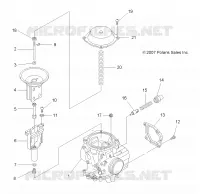 MOTEUR, CARBURATEUR UPPER