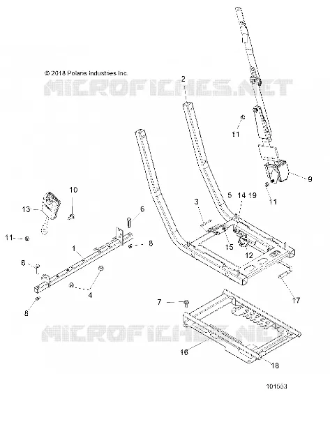 SIEGE MOUNTING AND BELT