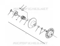 EMBRAYAGE DE TRANSMISSION INDY LITE/STAR LITE (4921332133018A)
