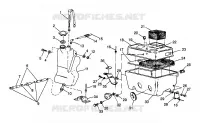 RESERVOIR D'HUILE / BOITE A AIR TRAIL RMK 0980961 (4942214221C002)