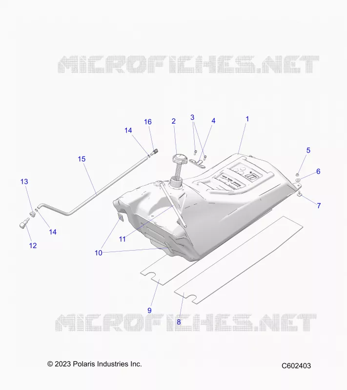 SYSTÃˆME D'ALIMENTATION, FUEL TANK ASM.