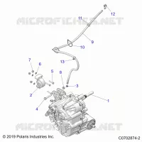 SYSTÃˆME DE TRANSMISSION, MAIN GEARCASE MOUNTING