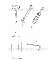 OUTILS SL 750 B944070 (4927012701022A)