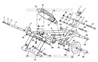 BRAS DE SUSPENSION AVANT 600 XC 0981758 (4944194419B013)