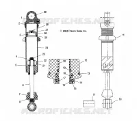 AMORTISSEUR (FRONT TRACK)(M-10)