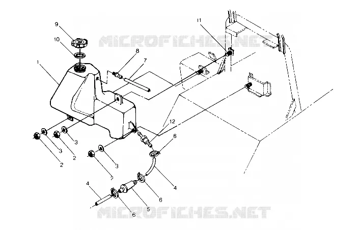 RESERVOIR D'HUILE Star and Sprint E/S (4914151415019A)