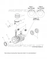 PISTON ET VILEBREQUIN