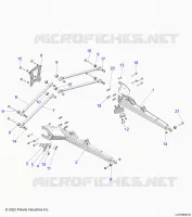 SUSPENSION ARRIERE CONTROL ARMS