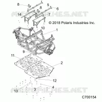 CHASSIS, MAIN FRAME AND SKID PLATES