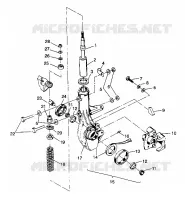 JAMBE DE FORCE AVANT 6X6 250 W938727 (4924092409015A)
