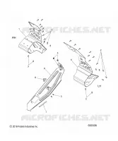 CHASSIS, PROTECTION D'EMBRAYAGE AND FOOTRESTS