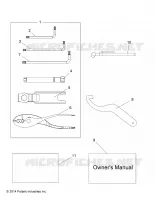 REFERENCES, TOOL KIT AND MANUEL DU PROPRIETAIRES
