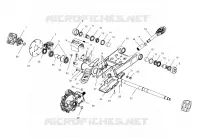 BRAS OSCILLANT/REAR SUPPORT PONT