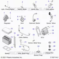 ELECTRICITE, COMPONENTS