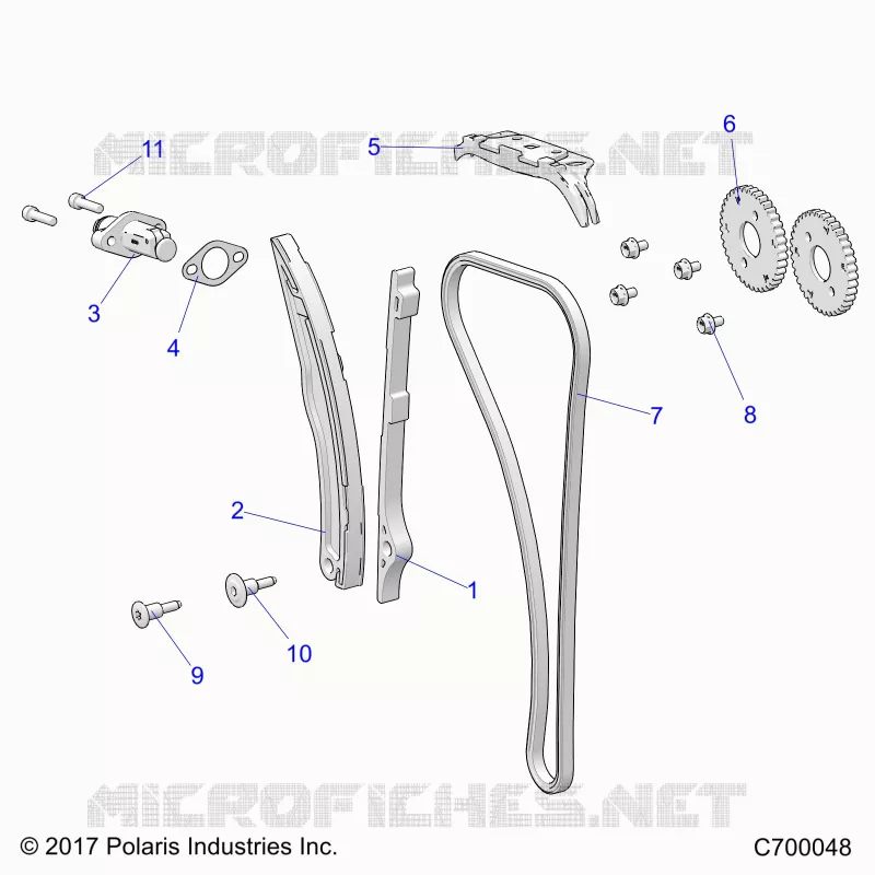 CHAINE DE DISTRIBUTION AND TENSIONER
