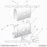 ENGINE, ECHAPPEMENT, SILENCER AND RELATED