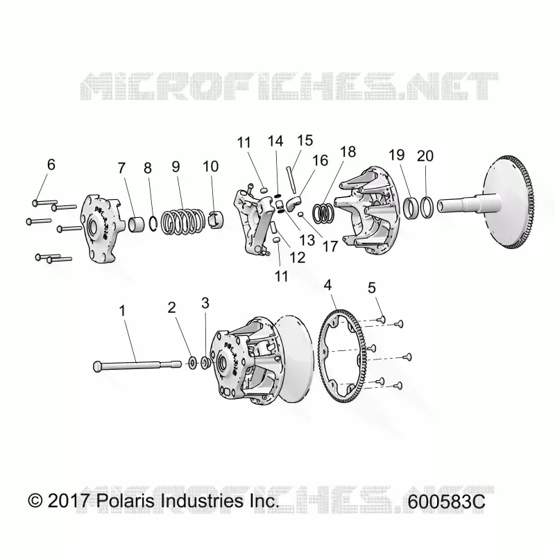 SYSTÃˆME DE TRANSMISSION, CLUTCH, PRIMARY