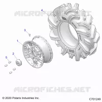 ROUES, FRONT
