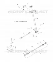 STEERING, COLONNE DE DIRECTION